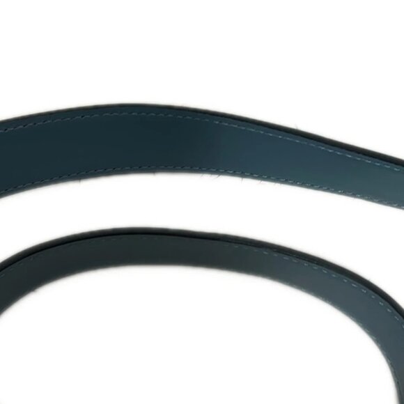 COACH - Navy Light Blue Multi Denim Leather Backpack 191-080625 - Picture 6 of 8